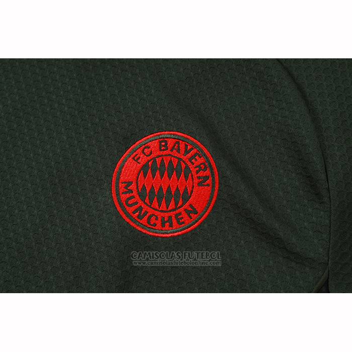 Fato de Treino Bayern de Munique Manga Curta 2025-2026 Verde - Calcas Curta